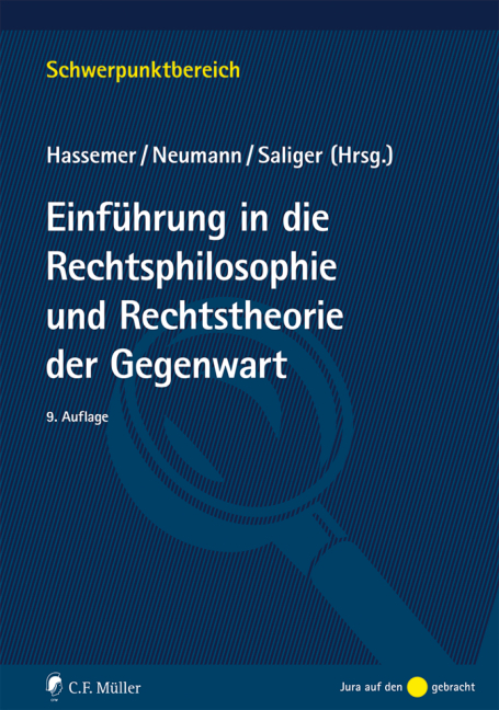 Einführung in die Rechtsphilosophie und Rechtstheorie der Gegenwart - 