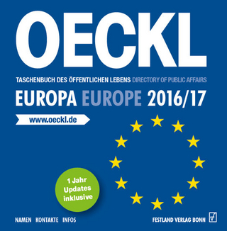 OECKL. Taschenbuch des Öffentlichen Lebens – Europa 2016/2017 – CD-ROM, 21. Jahrgang