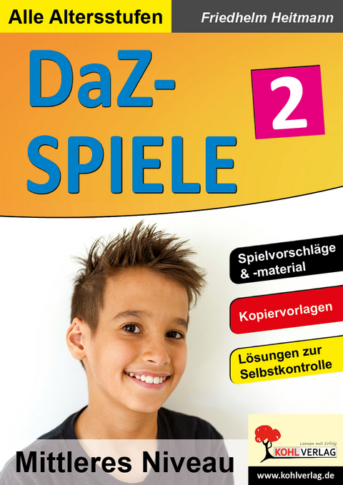 DaZ-Spiele in drei Niveaustufen 2 - Friedhelm Heitmann