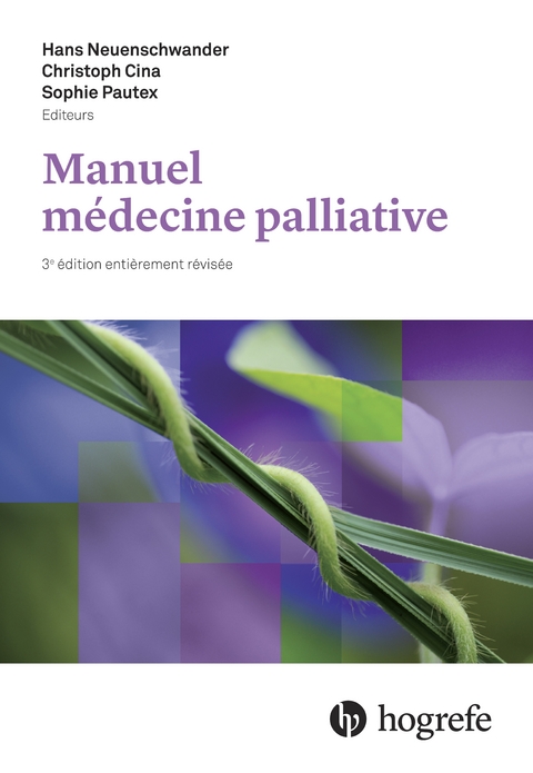 Manuel de m&eacute;decine palliative - 