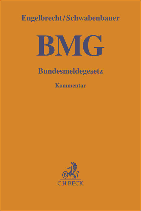 Bundesmeldegesetz. BMG - 