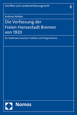 Die Verfassung der Freien Hansestadt Bremen von 1920