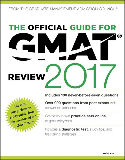 The Official Guide for GMAT Review 2017 with Online Question Bank and Exclusive Video -  GMAC (Graduate Management Admission Council)