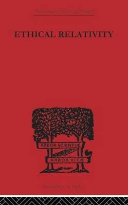 Ethical Relativity -  Edward Westermarck