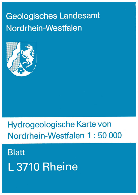Hydrogeologische Karten von Nordrhein-Westfalen 1:50000 / Rheine - Michael Koch