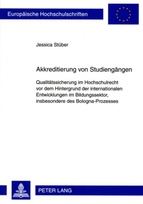 Akkreditierung von Studiengaengen - Jessica St&uuml;ber