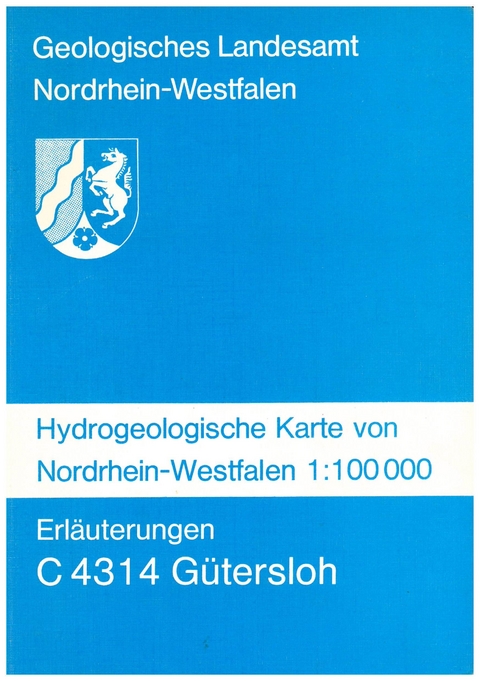 Hydrogeologische Karten von Nordrhein-Westfalen 1:100000 / Gütersloh - Michael Koch, Gert Michel