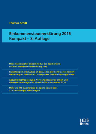 Einkommensteuererklärung 2016 Kompakt