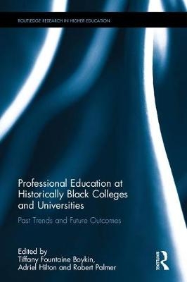 Professional Education at Historically Black Colleges and Universities