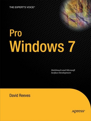 Pro Windows 7 Multitouch and Microsoft Surface Development