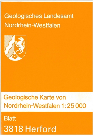 Geologische Karten von Nordrhein-Westfalen 1:25000 / Herford