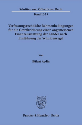 Verfassungsrechtliche Rahmenbedingungen für die Gewährleistung einer angemessenen Finanzausstattung der Länder nach Einführung der Schuldenregel.