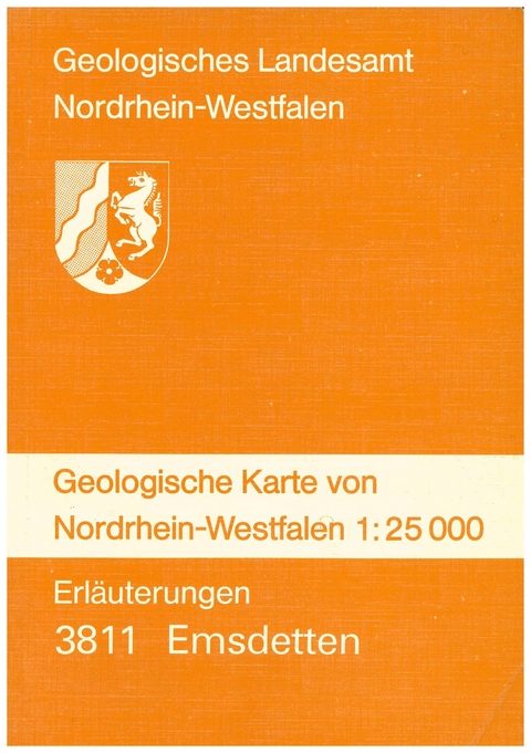 Geologische Karten von Nordrhein-Westfalen 1:25000 / Emsdetten - Arend Thiermann