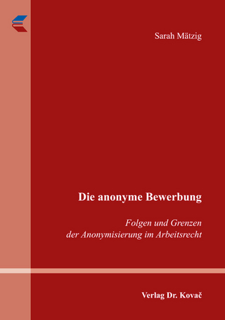 Die anonyme Bewerbung