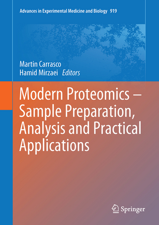 Modern Proteomics – Sample Preparation, Analysis and Practical Applications