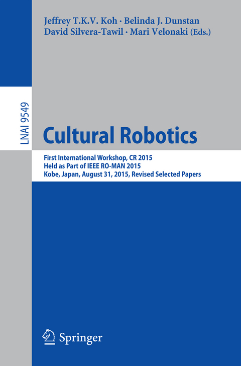 Cultural Robotics - 