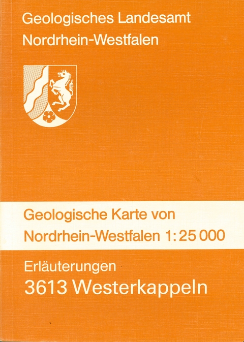 Geologische Karten von Nordrhein-Westfalen 1:25000 / Westerkappeln - Arend Thiermann