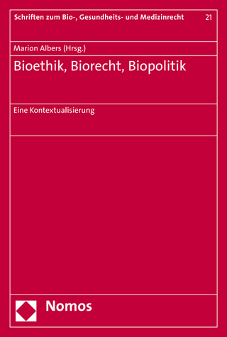 Bioethik, Biorecht, Biopolitik