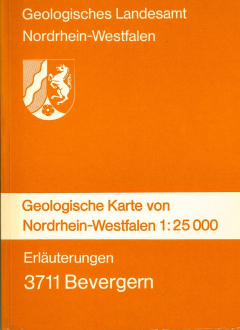 Geologische Karten von Nordrhein-Westfalen 1:25000 / Bevergern - Arend Thiermann