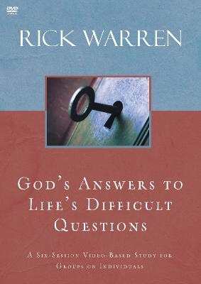 God's Answers to Life's Difficult Questions Video Study