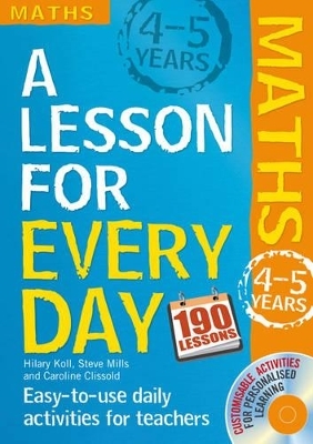 Lesson for Every Day: Maths Ages 4-5