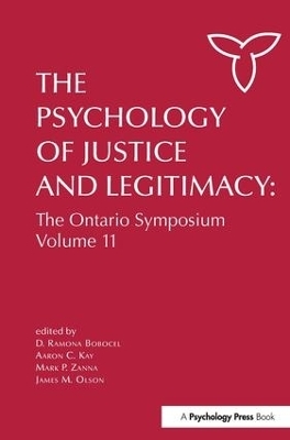 The Psychology of Justice and Legitimacy - 