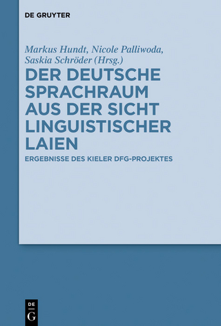 Der deutsche Sprachraum aus der Sicht linguistischer Laien