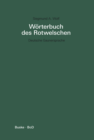 Wörterbuch des Rotwelschen