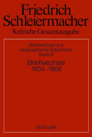 Briefwechsel 1804-1806