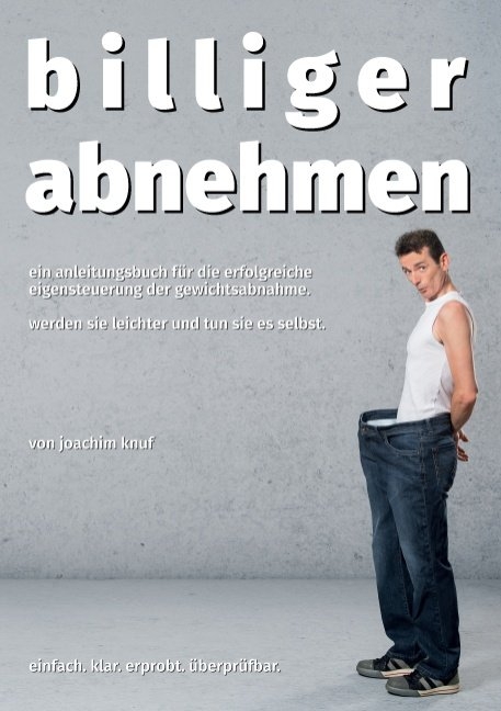 Billiger abnehmen - Joachim Knuf