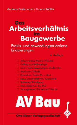 Das Arbeitsverhältnis im Baugewerbe