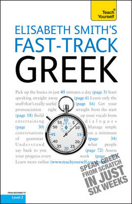 Fast-Track Greek: Teach Yourself - Elisabeth Smith