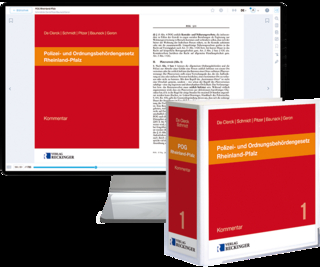 Polizei- und Ordnungsbehördengesetz Rheinland-Pfalz – Print + Digital