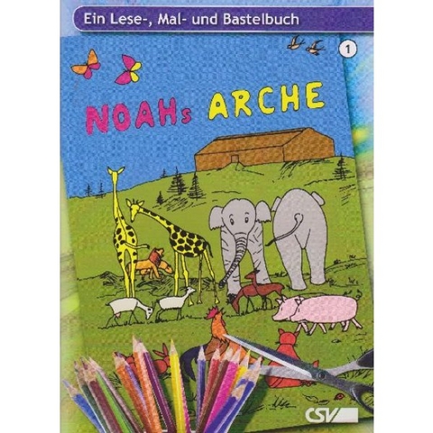 Mal- und Lesebuch: Noah&acute;s Arche - 
