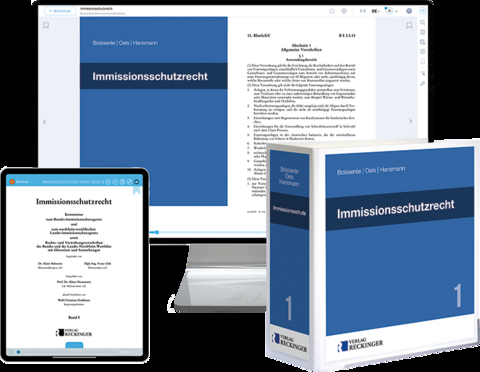 Immissionsschutzrecht – Print + Digital - Klaus Boisserée, Franz Oels, Klaus Hansmann, Wolf-Christian Denkhaus