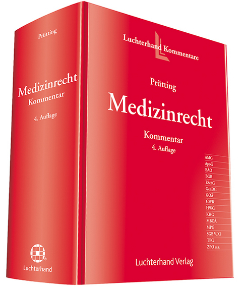 Medizinrecht Kommentar - Dorothea Pr&uuml;tting