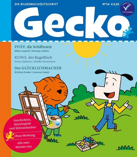 Gecko Kinderzeitschrift Band 54 - Kilian Leypold, Nanna Ne&szlig;h&ouml;ver, Kristina Dunker