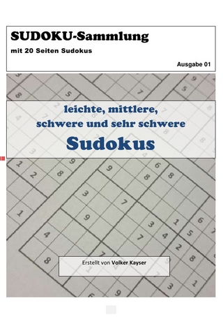 Sudoku-Sammlung, Ausgabe 01
