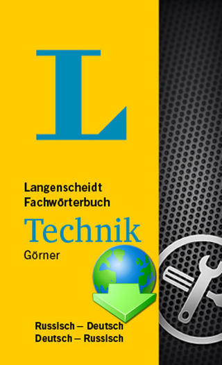 Fachwörterbuch Technik Deutsch-Russisch / Russisch-Deutsch