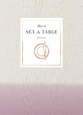 How to Set a Table