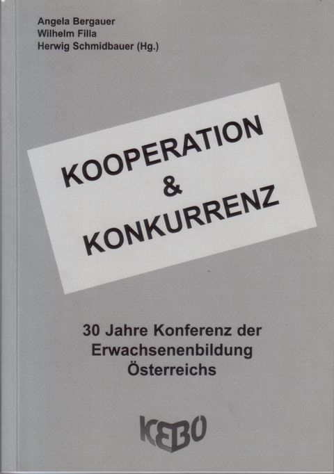 Kooperation & Konkurrenz - Heinz u.a. Gruber