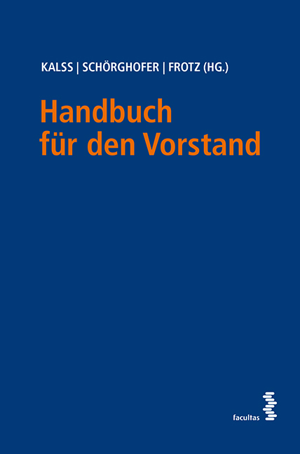 Handbuch f&uuml;r den Vorstand - 