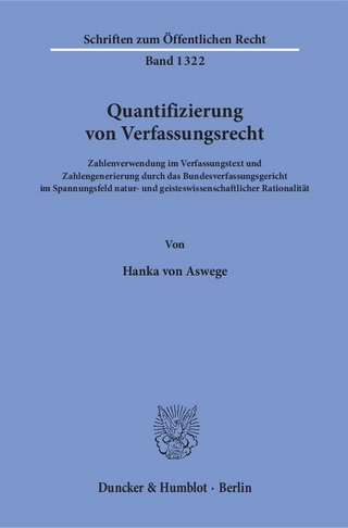 Quantifizierung von Verfassungsrecht.
