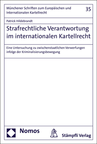 Strafrechtliche Verantwortung im internationalen Kartellrecht