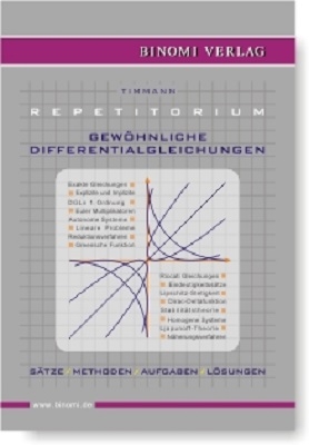 Repetitorium Gew&ouml;hnliche Differentialgleichungen - Steffen Timmann