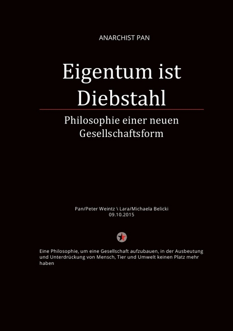 Eigentum ist Diebstahl - Peter Weintz