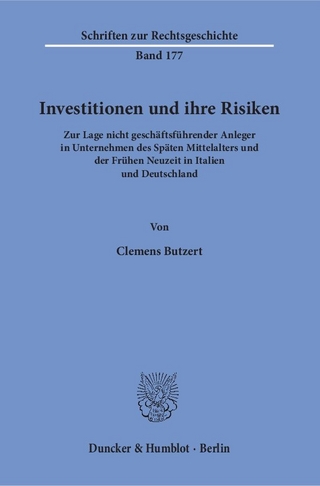 Investitionen und ihre Risiken.