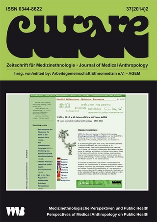 Curare. Zeitschrift für Medizinethnologie / Journal of Medical Anthropology / Medizinethnologische Perspektiven und Public Health / Perspectives of Medical Anthropology on Public Health