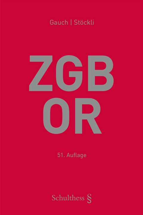 ZGB/OR - Hubert St&ouml;ckli