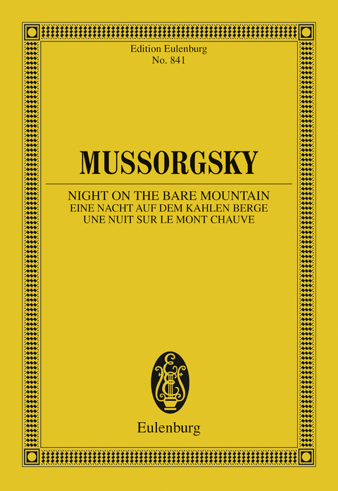 Night on the Bare Mountain - Modest Mussorgsky